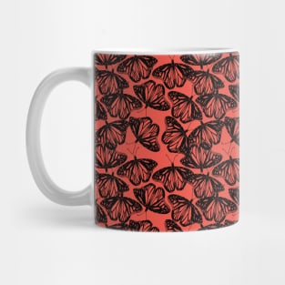 Monarch Migration - red Mug